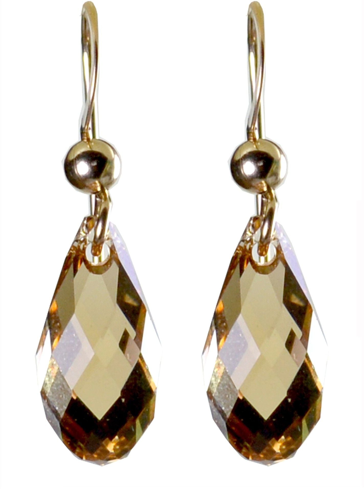 Pearl Paradise Elements Swarovski Crystal Stone Dangle Earring