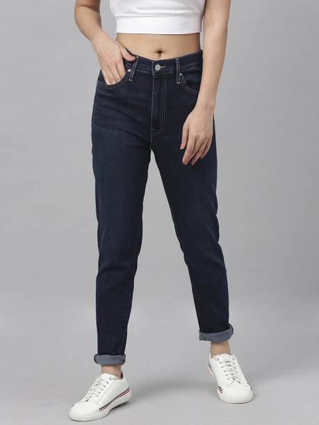 Mile High Women Super Skinny High Rise Blue Jeans