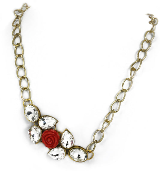 Aara Arts Coral Alloy Necklace