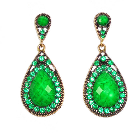 Adimani Lys Alloy Drop Earring