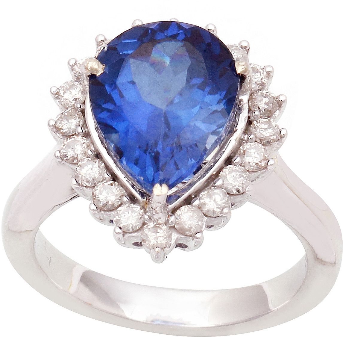 Caratcents White Gold 14 K Ring