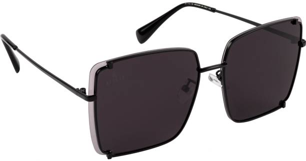 UV Protection Retro Square, Over-sized Sunglasses (62)