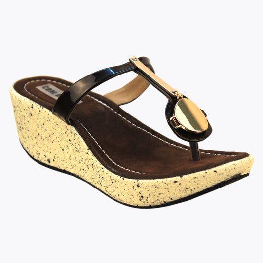 CoalBlack Women Wedges