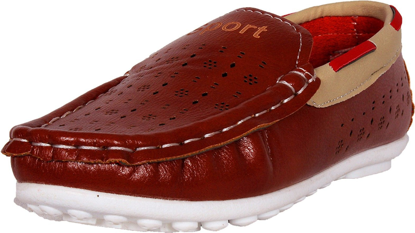 Ole Baby Classic Fashion Slip on Casual Suede Premium Leather With Warranty 2-3 years Loafers