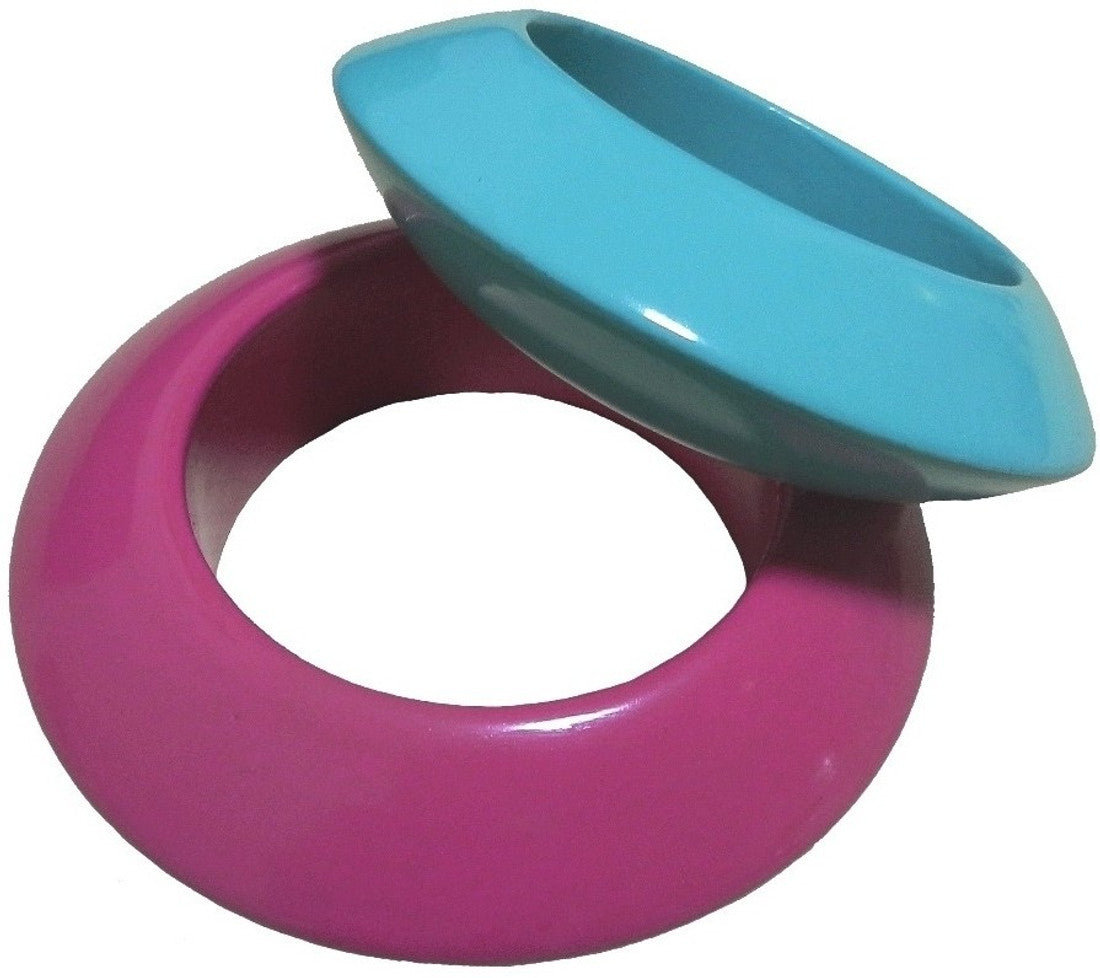 Crunchy Fashion Alloy Bangle Set