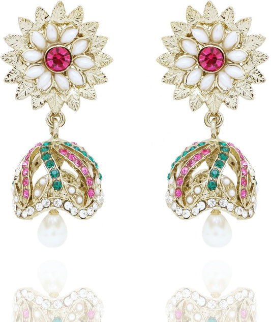 Forever Carat Elegant Alloy Jhumki Earring