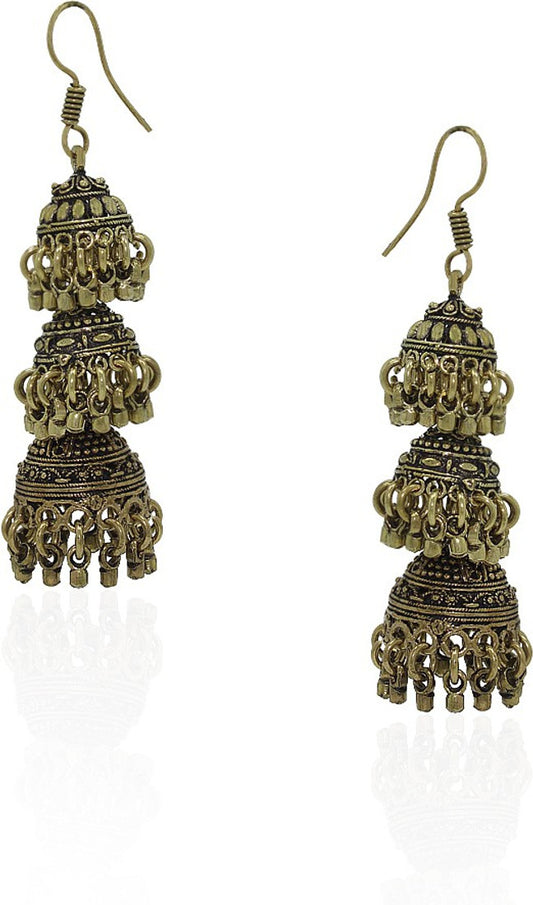 Frabjous Indiano Alloy Jhumki Earring