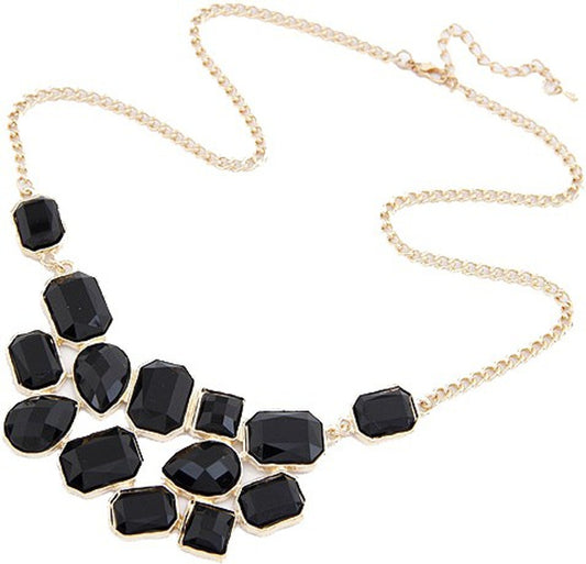 Zaicus Exotic Geometric Choker Statement Alloy Necklace