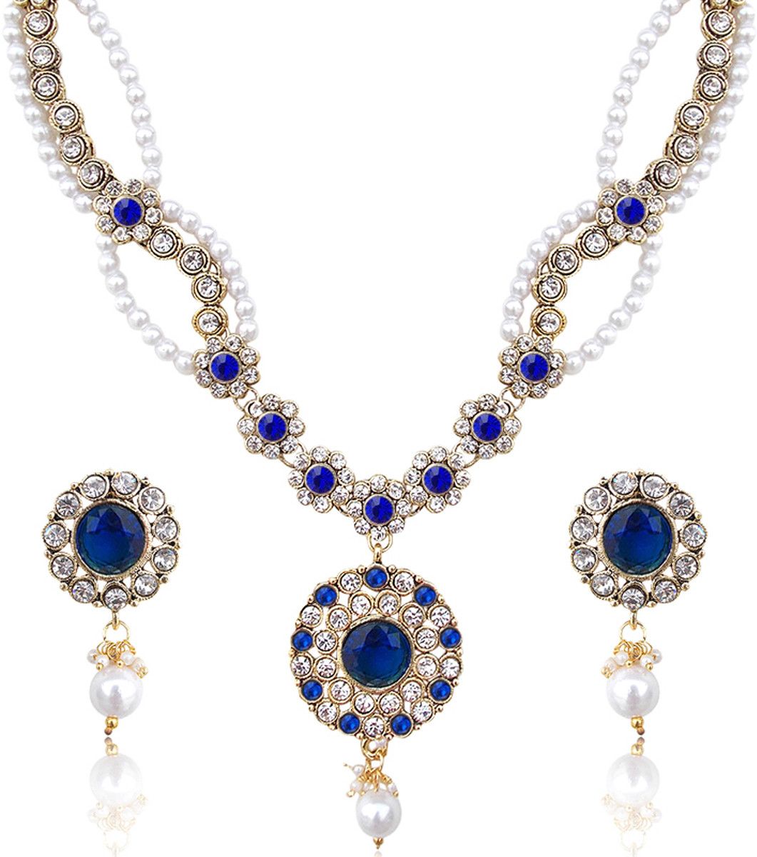 Adiva Alloy Jewel Set