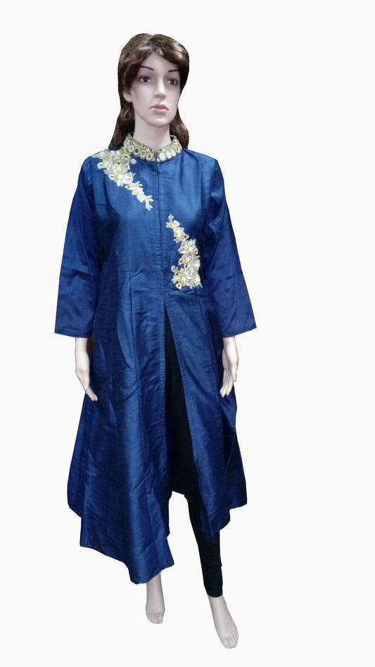 AaliyaB Embellished Women's Flared Kurta