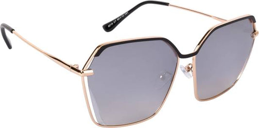 UV Protection, Mirrored Over-sized Sunglasses (64)