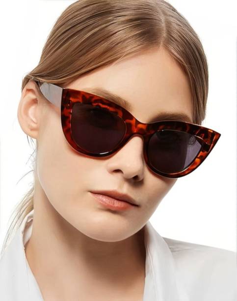 UV Protection Cat-eye Sunglasses (60)