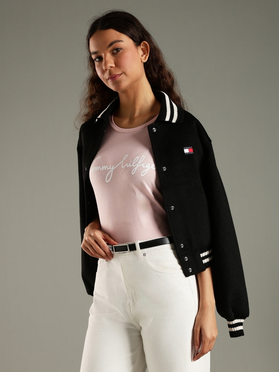 Women Solid Round Neck Pure Cotton Pink T-Shirt