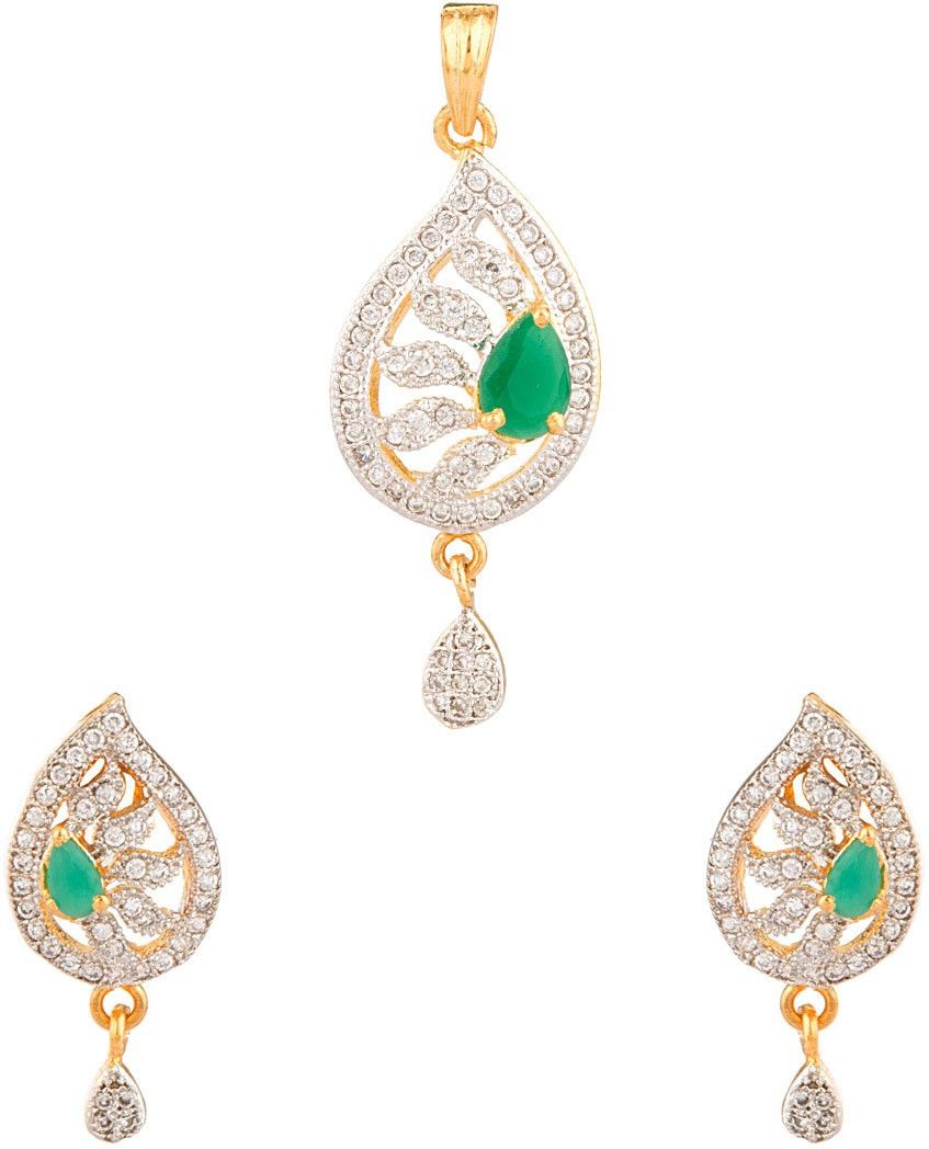 Voylla Artifictial Classic Textured Alloy Jewel Set