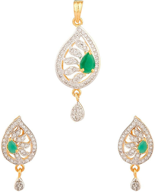 Voylla Artifictial Classic Textured Alloy Jewel Set