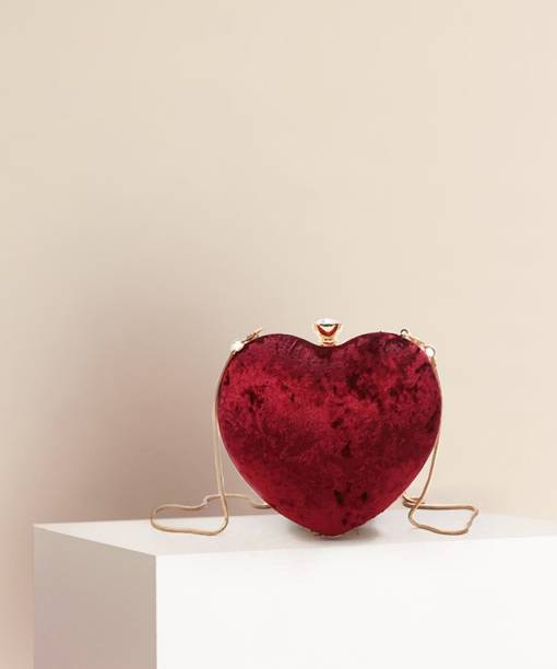 Party Maroon  Clutch  - Regular Size