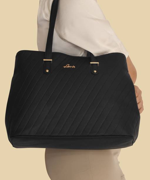 Women Black Satchel - Regular Size