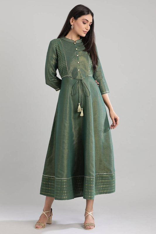 Women Maxi Green Midi/Calf Length Dress