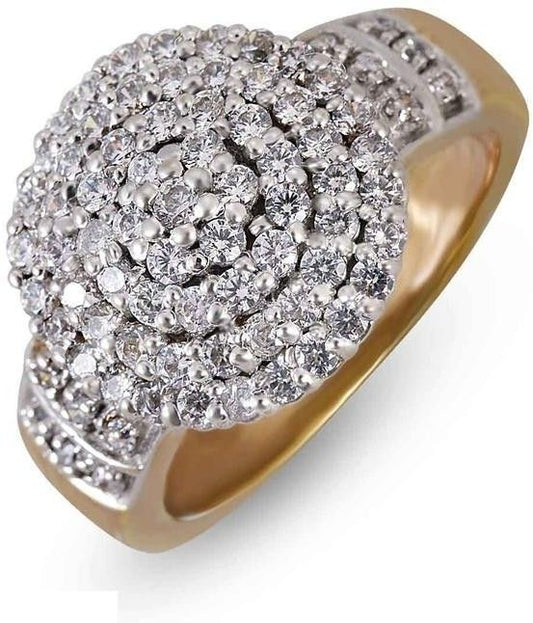 Shashvat Jewels Yellow Gold Diamond 14 K Ring