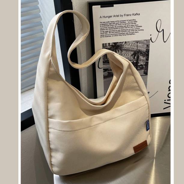 Tan Women Sling Bag Trendy Canvas Hand for women