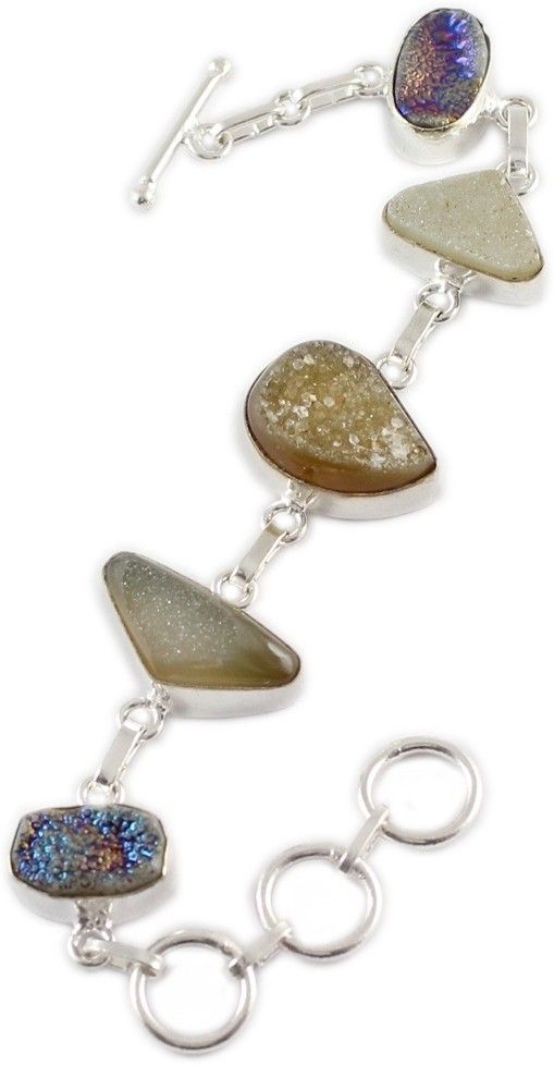 925 Silver Alloy Silver Bracelet