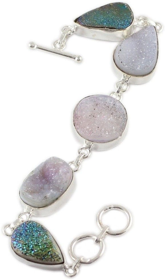 925 Silver Alloy Silver Bracelet