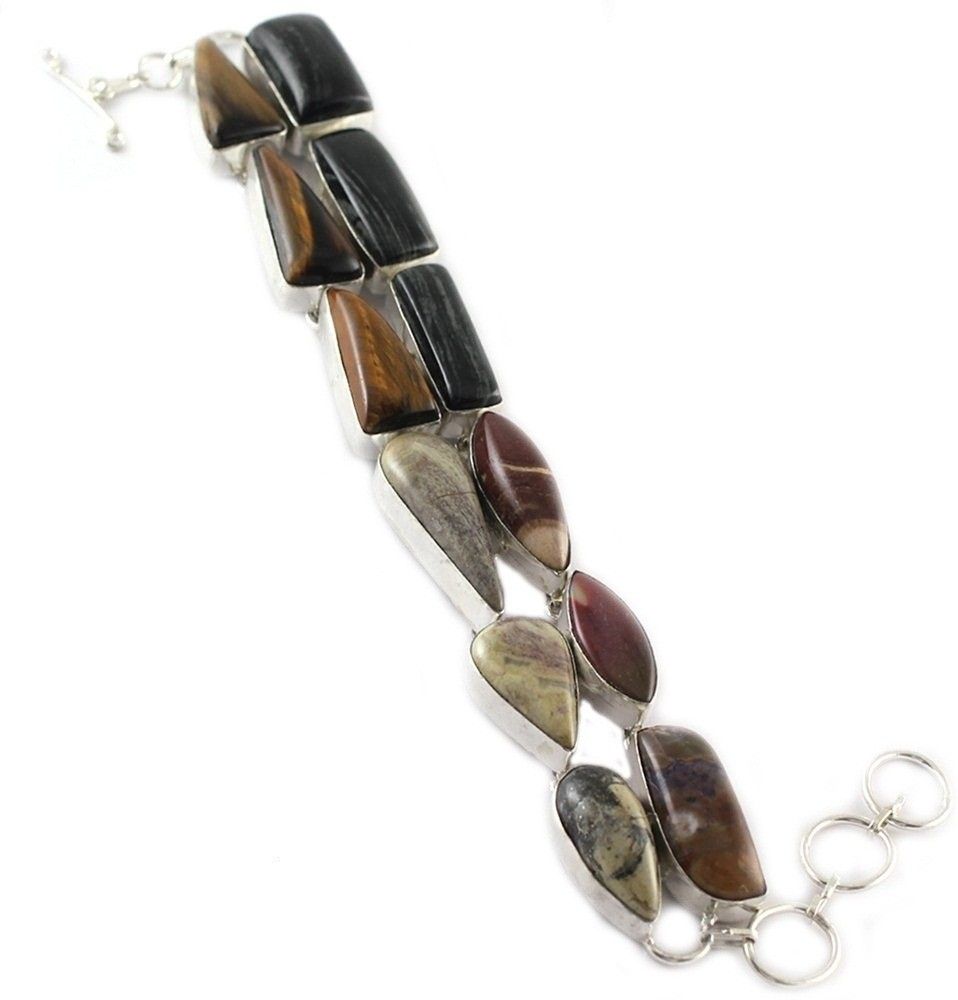 925 Silver Alloy Silver Bracelet