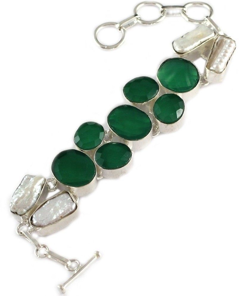 925 Silver Alloy Silver Bracelet