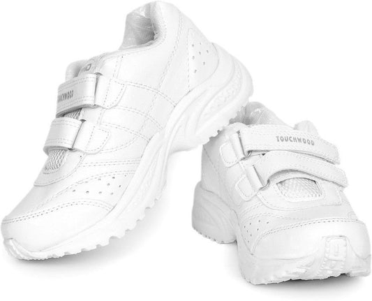 TOUCHWOOD KIDS UNISEX SCHOLAR WHITE SCHOOL SHOE Running Shoes