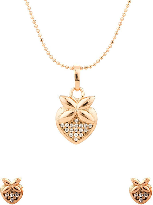 Voylla Artifictial Simplicity Plain Alloy Jewel Set