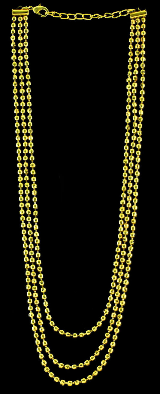 Zaveri Pearls 18K Yellow Gold Plated Zinc Necklace